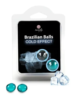 Bolas Brasileiras Secret Play 2 Unidades - Efeito Frio