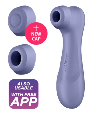 Estimulador Clitóris Satisfyer Pro 2 Geração 3 - Air Pulse com Vibração e App - Lilás