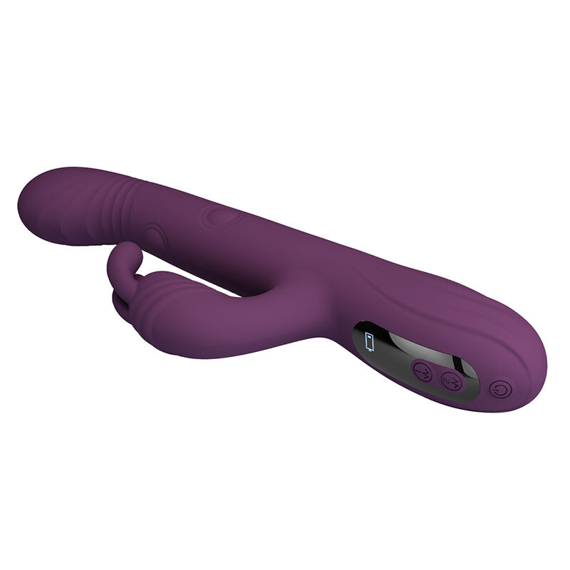 Vibrador Rabbit Dee Com Oscilação e Percussão Pretty Love - Image 9